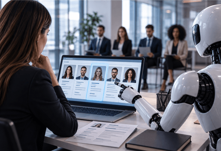 Uso de inteligencia artificial en procesos de reclutamiento laboral