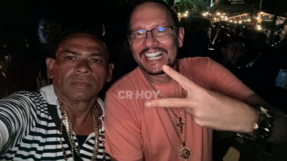 Pecho de Rata y Celso Gamboa durante una reunión investigada en el caso Riverside