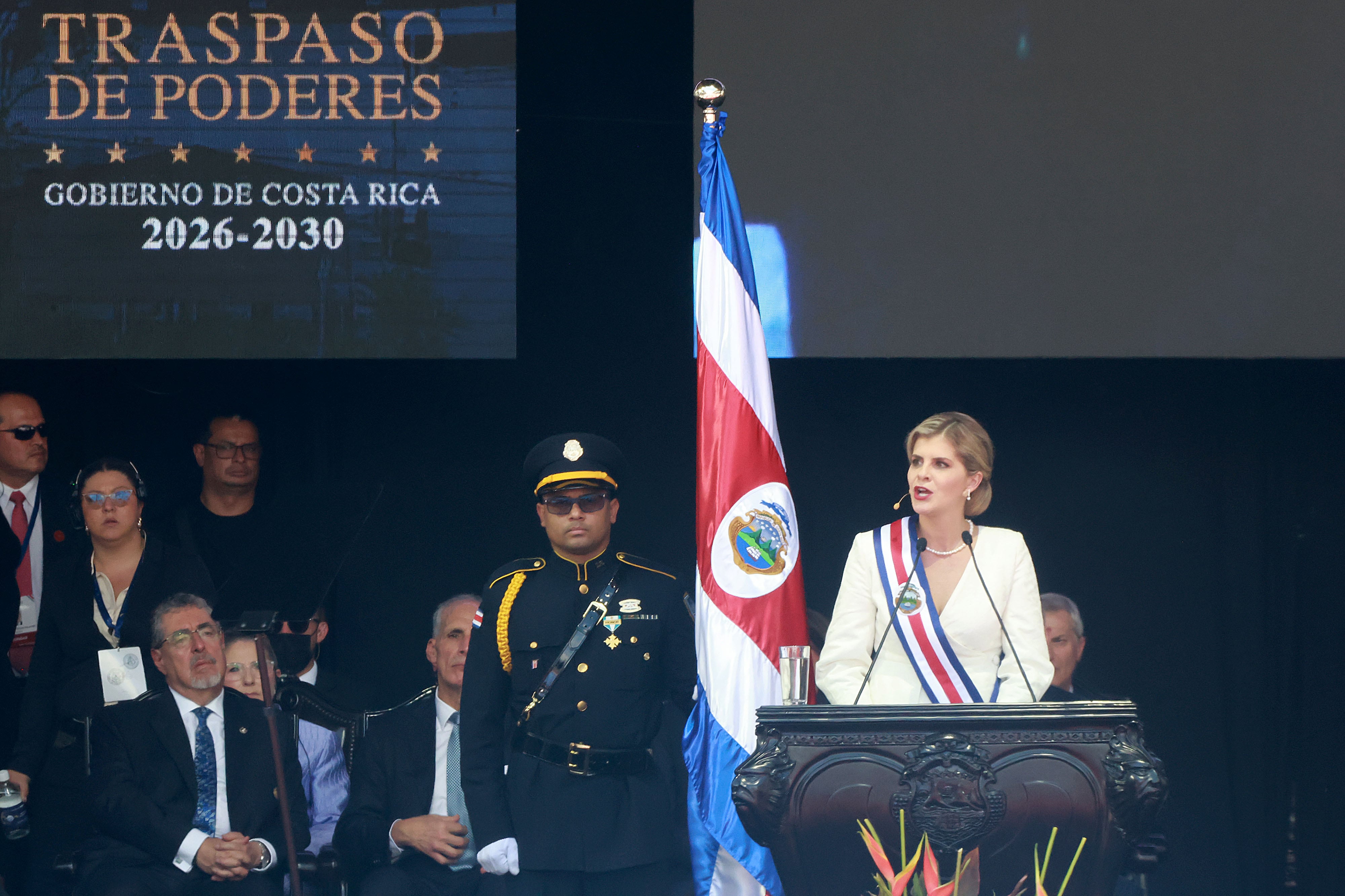 Laura Fernández, presidenta de Costa Rica